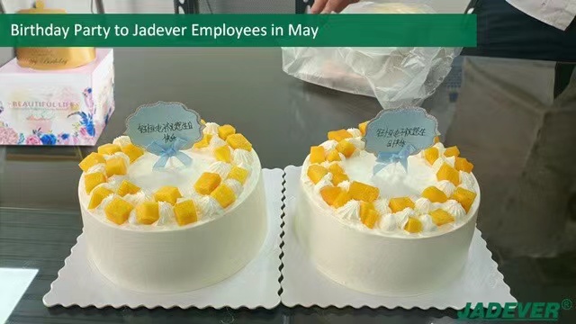tiệc sinh nhật cho nhân viên JADEVER vào tháng 5
